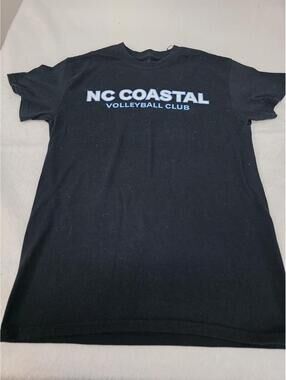 NC Coastal Volleyball Club Black Graphic T-Shirt